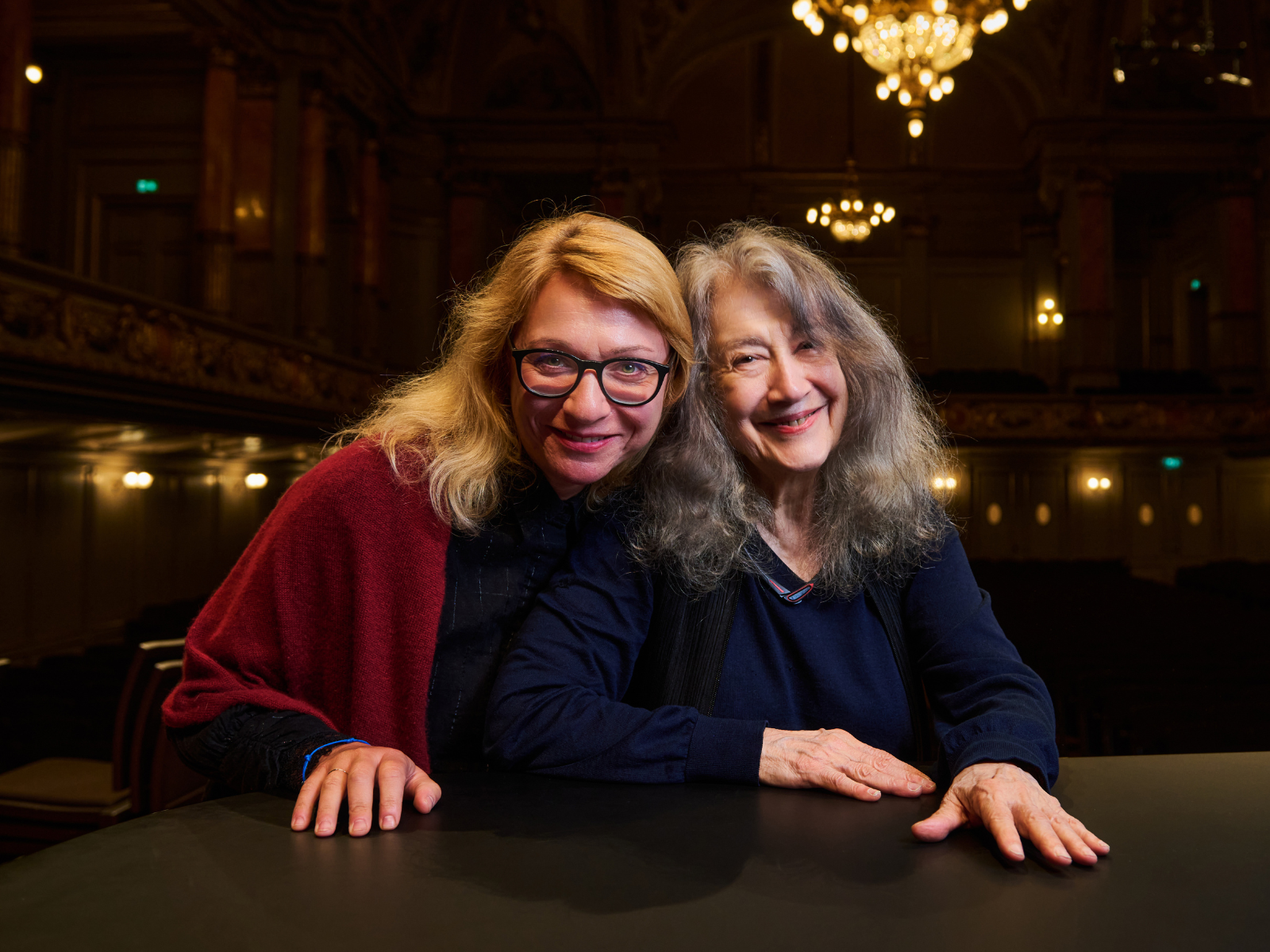 Martha Argerich & Anastasia Voltchok