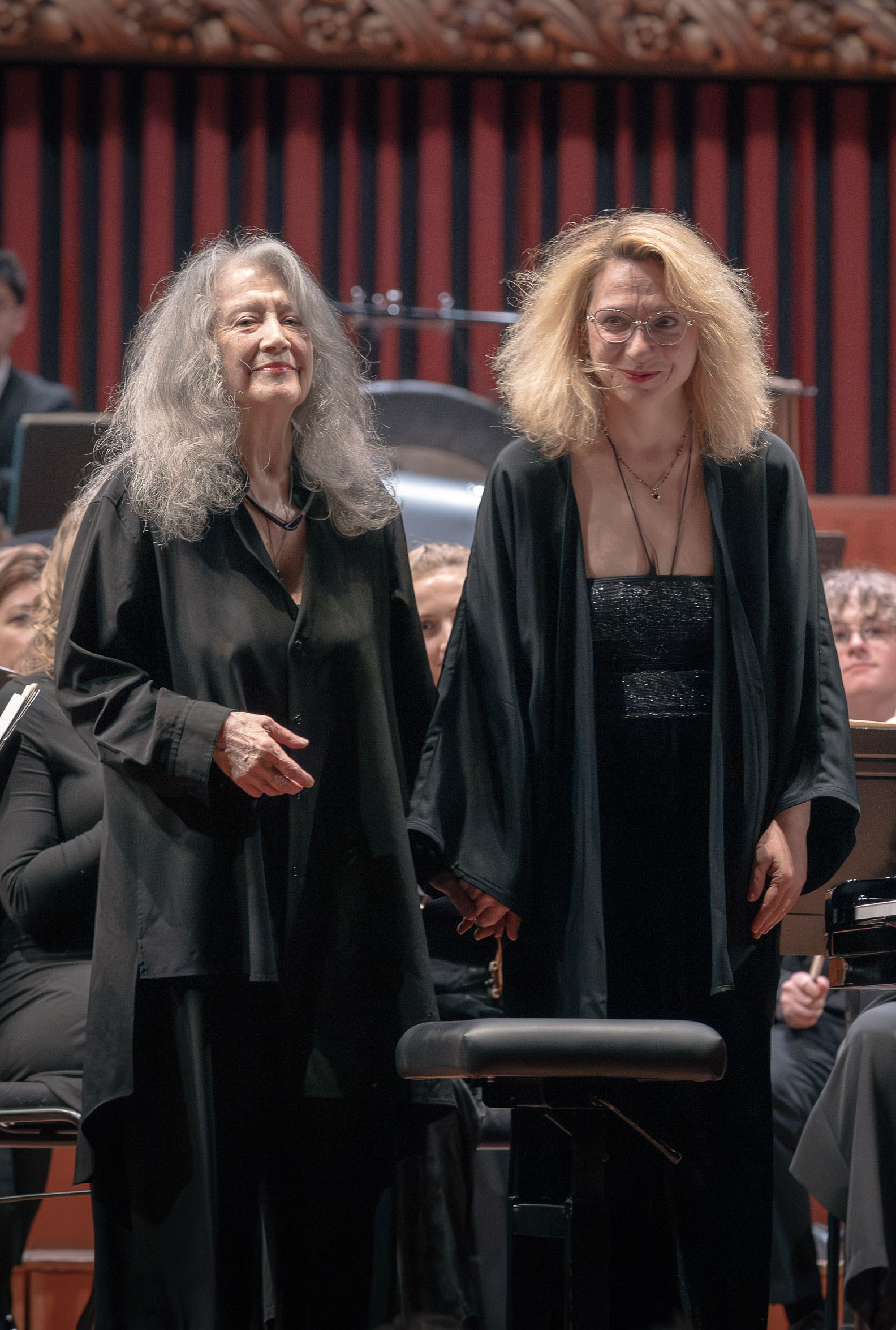 Martha Argerich & Anastasia Voltchok